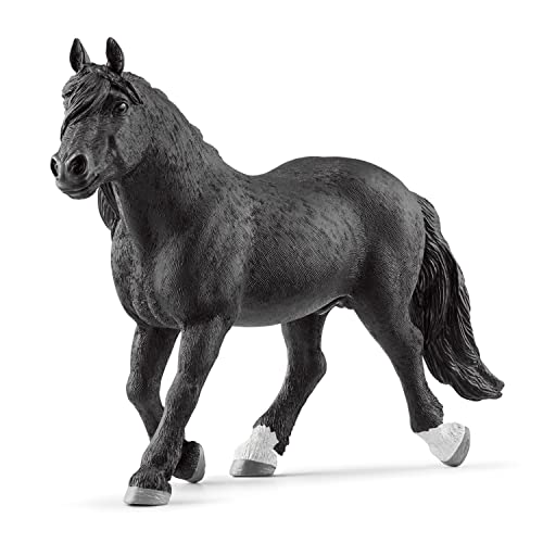 Schleich Noriker Stallion Figurine - Realistic Farm World Horse Toy for Ages 3+