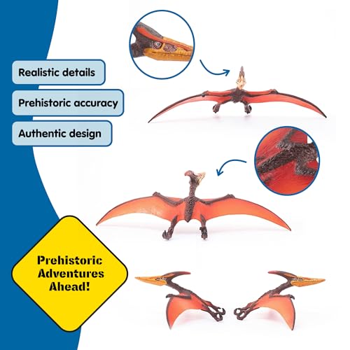 Schleich Pteranodon Figurine – Realistic Dinosaur Toy for Imaginative Play, Ages 4+