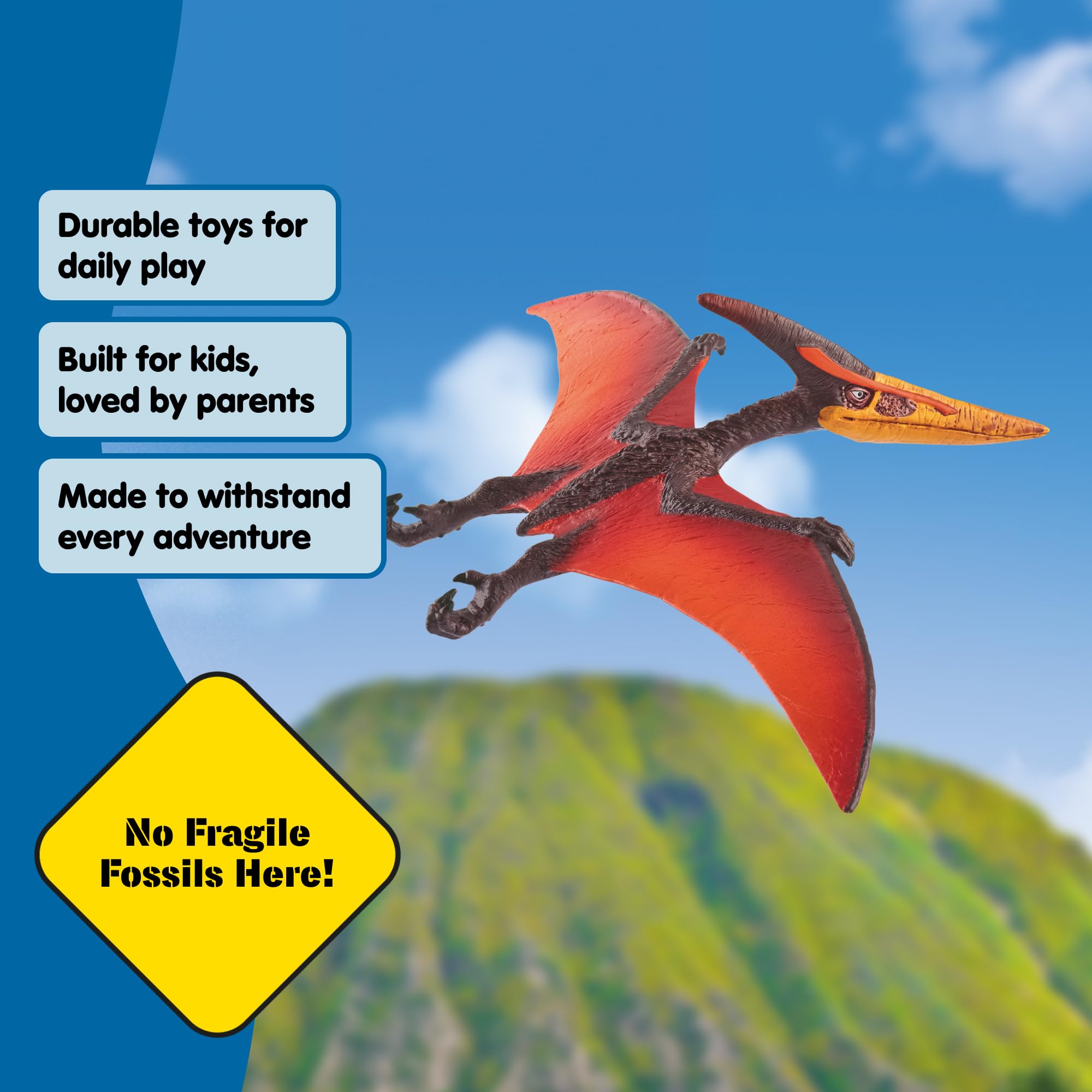 Schleich Pteranodon Figurine – Realistic Dinosaur Toy for Imaginative Play, Ages 4+