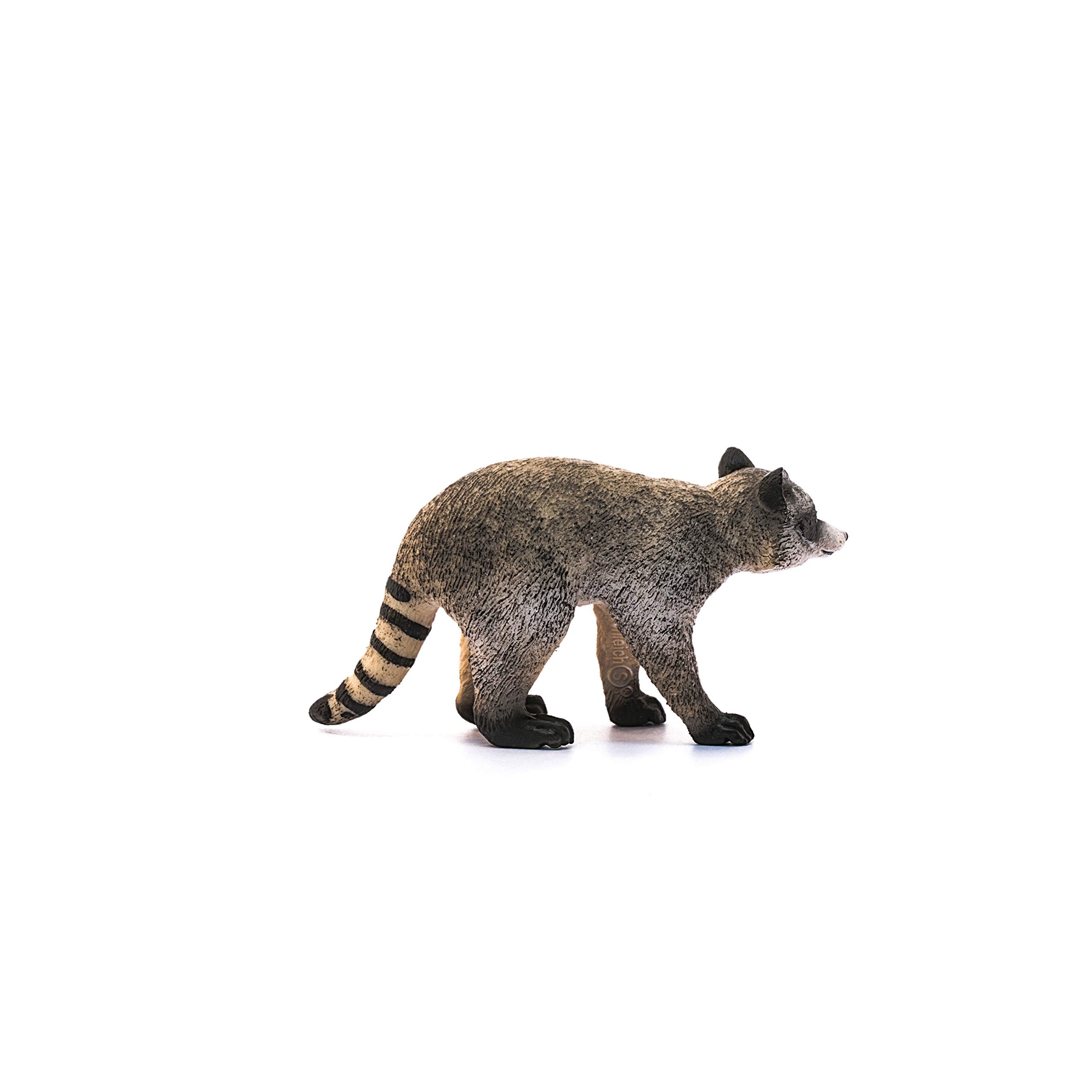 Schleich Raccoon Figurine – Realistic Wild Life Toy for Kids Ages 3+