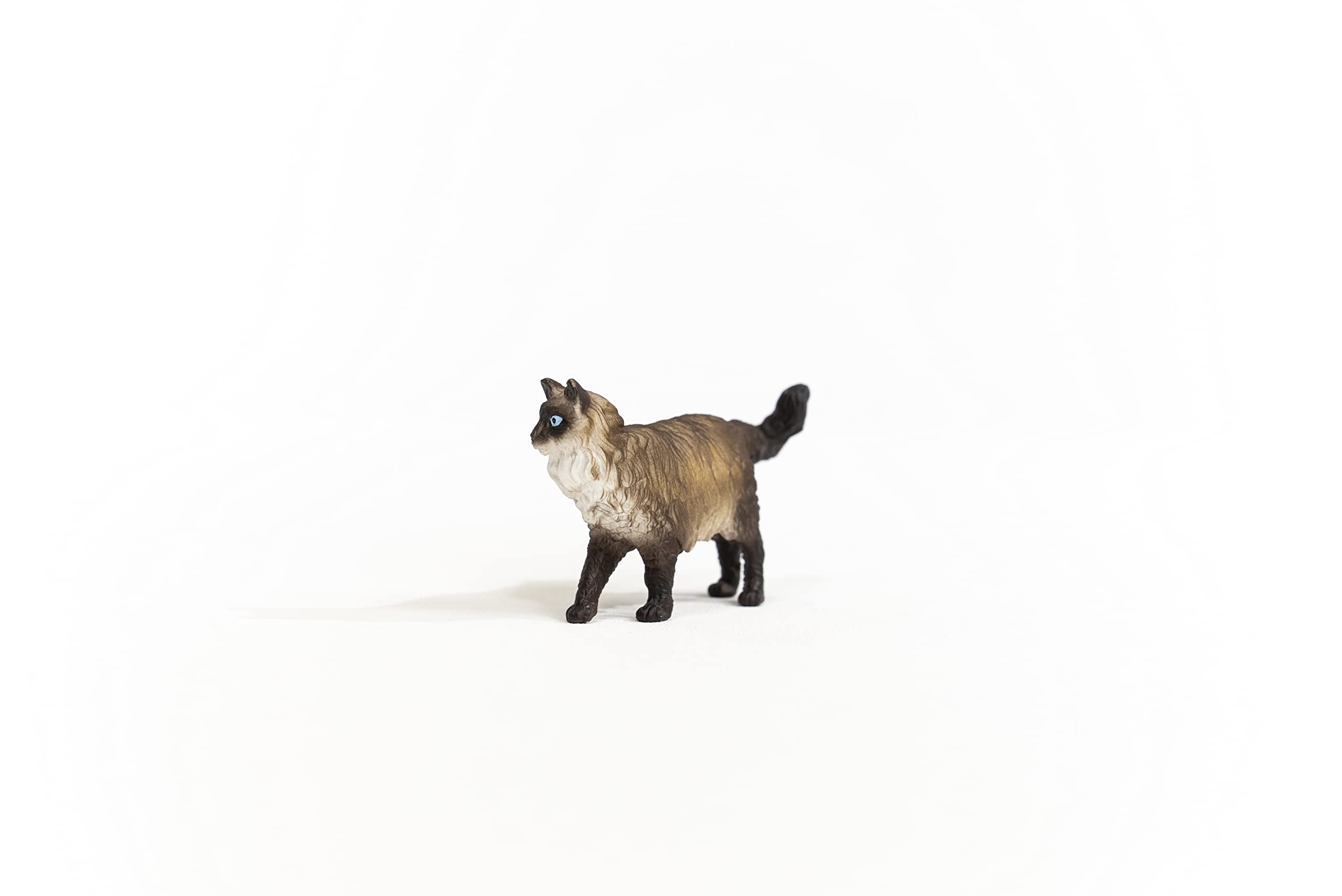 Schleich Ragdoll Cat Figurine – Realistic Farm World Toy for Kids Ages 3+