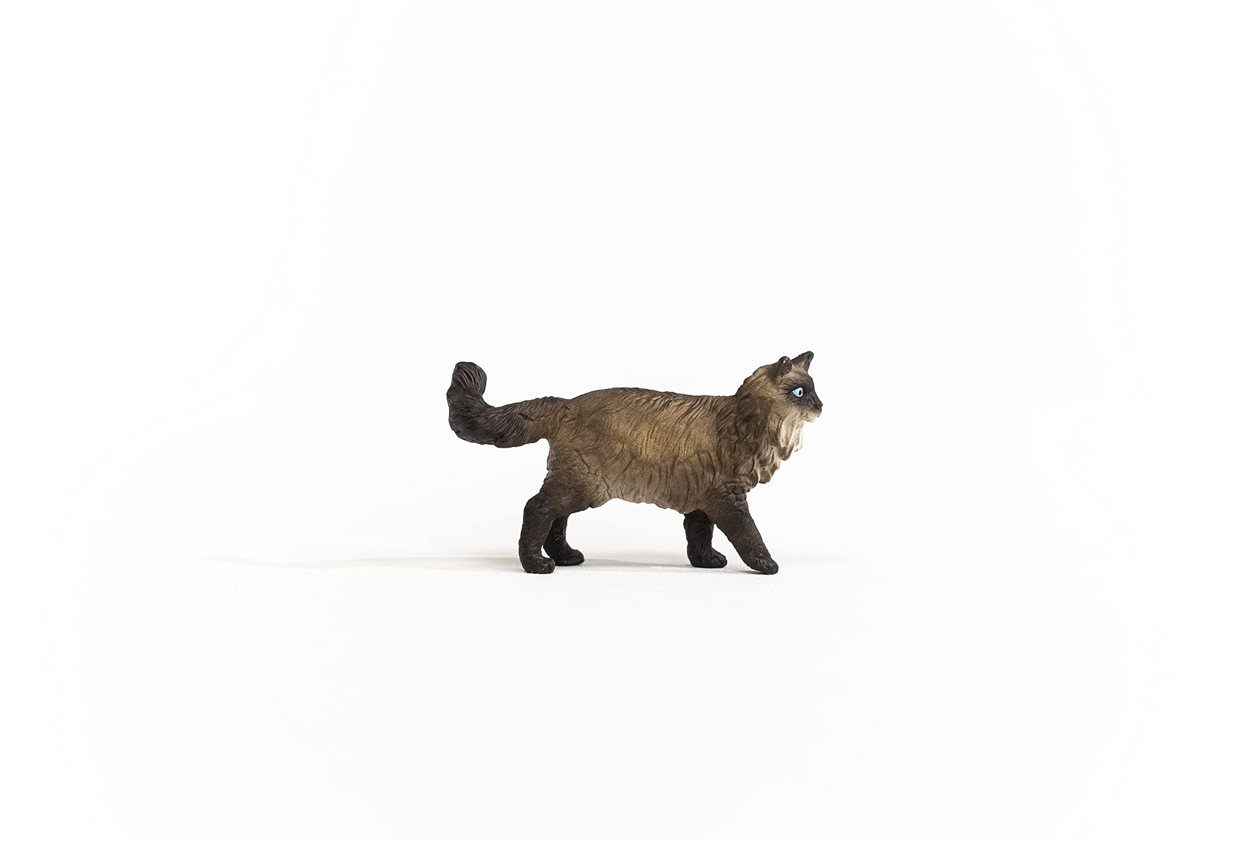 Schleich Ragdoll Cat Figurine – Realistic Farm World Toy for Kids Ages 3+