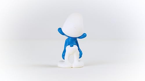 Schleich Smurfs Dimwitty Smurf Figure - Retro Collectible Toy Figurine