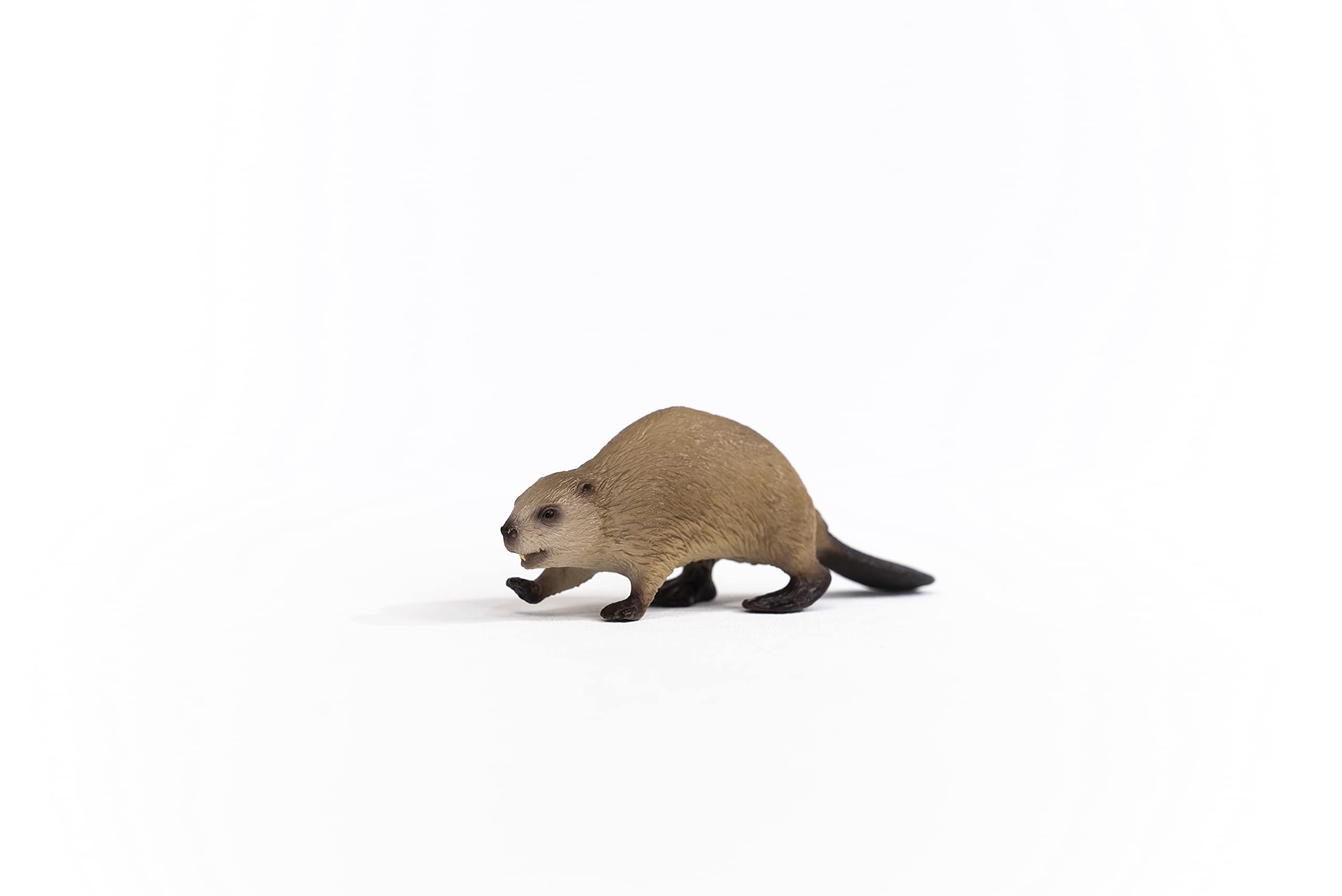 Schleich Wild Life Beaver Figurine – Realistic Woodland Animal Toy for Kids Ages 3+