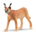 Schleich Wild Life Realistic Female Caracal Toy Figurine - Detailed 3+ Animal Figure