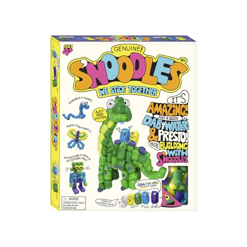 Schylling S’Noodles Creative Building Craft Kit – 210 Pieces, Just Add Water, Ages 4+