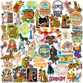 Scooby-Doo! 50-Count Die-Cut Vinyl Sticker Pack – Officially Licensed Fade-Resistant Decals for Laptops, Water Bottles, and More