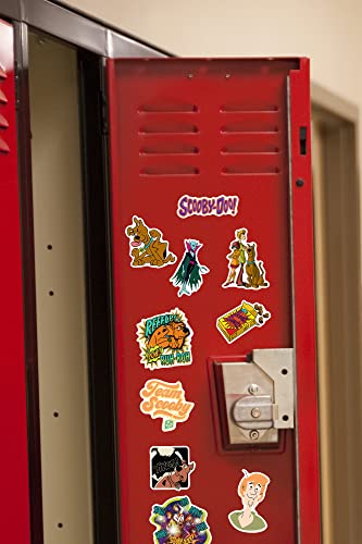 Scooby-Doo! 50-Count Die-Cut Vinyl Sticker Pack – Officially Licensed Fade-Resistant Decals for Laptops, Water Bottles, and More