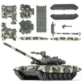 SEBUNAS 1/48 Scale T-90 Main Battle Tank Model Kit - 12 Pieces, Quick Build, Movable Turret, Gift for Adults and Kids