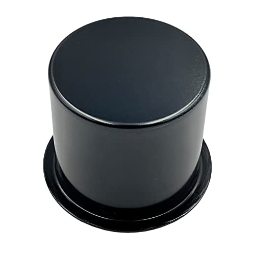 SEETOOOGAMES Jumbo Aluminum Drop-In Cup Holders (Pack of 2, Black)