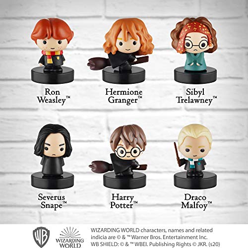 Selbstfärbende Harry Potter-Stempel, Set mit 12 Stück – Figuren zum Stempeln und Dekorieren von PMI, 6,4 cm hoch