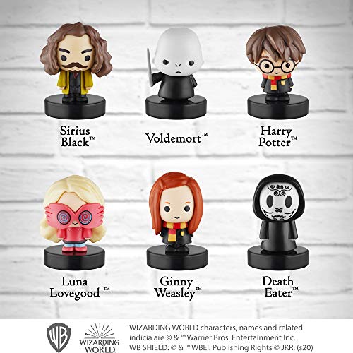 Selbstfärbende Harry Potter-Stempel, Set mit 12 Stück – Figuren zum Stempeln und Dekorieren von PMI, 6,4 cm hoch