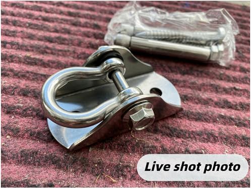 SELEWARE Heavy Duty Stainless Steel Swing Hanger – Ceiling Mount for Porch Swing, Hammock Chair, Heavy Bag, Yoga Silk – 1000 lbs Capacity