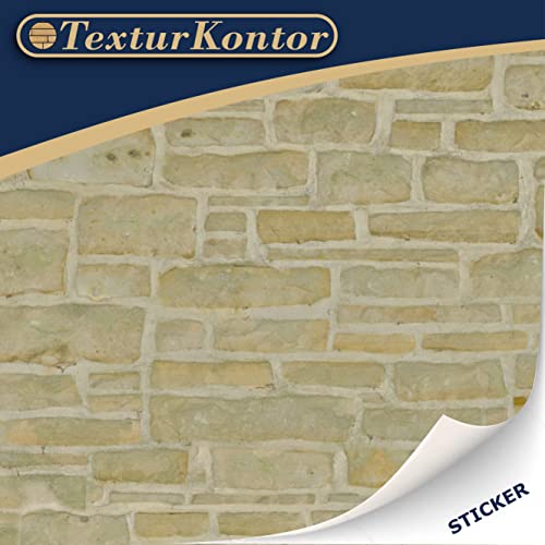 Self-Adhesive Dollhouse Wall Cladding, 1:12 Scale, Limestone, 3 A4 Sheets