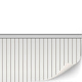 Self-Adhesive Wall Cladding for 1:12 Scale Dollhouses – 3 Sheets of Wood Paneled Blank Print