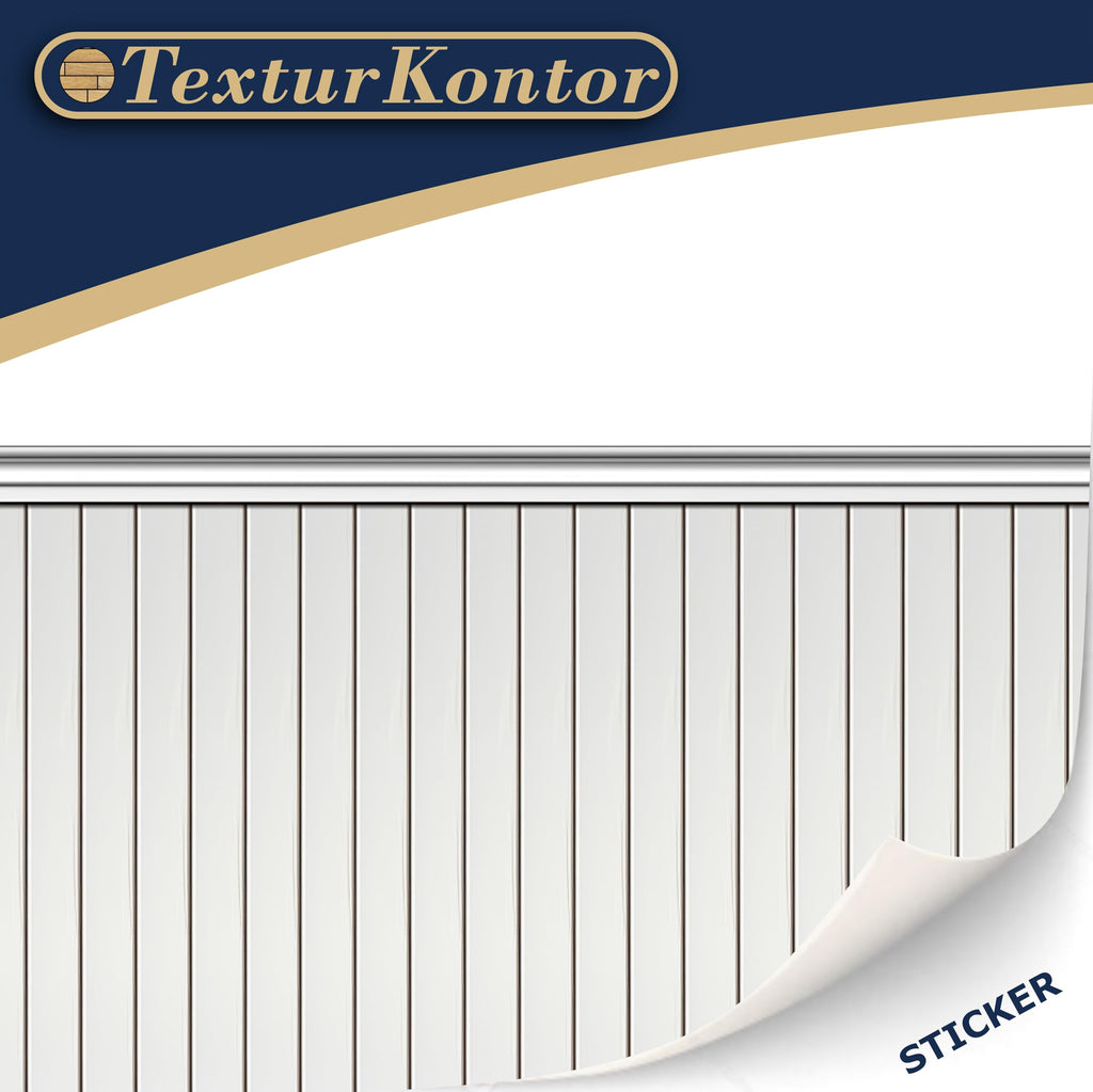 Self-Adhesive Wall Cladding for 1:12 Scale Dollhouses – 3 Sheets of Wood Paneled Blank Print