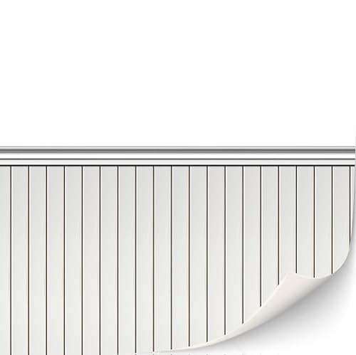 Self-Adhesive Wall Cladding for 1:12 Scale Dollhouses – 3 Sheets of Wood Paneled Blank Print