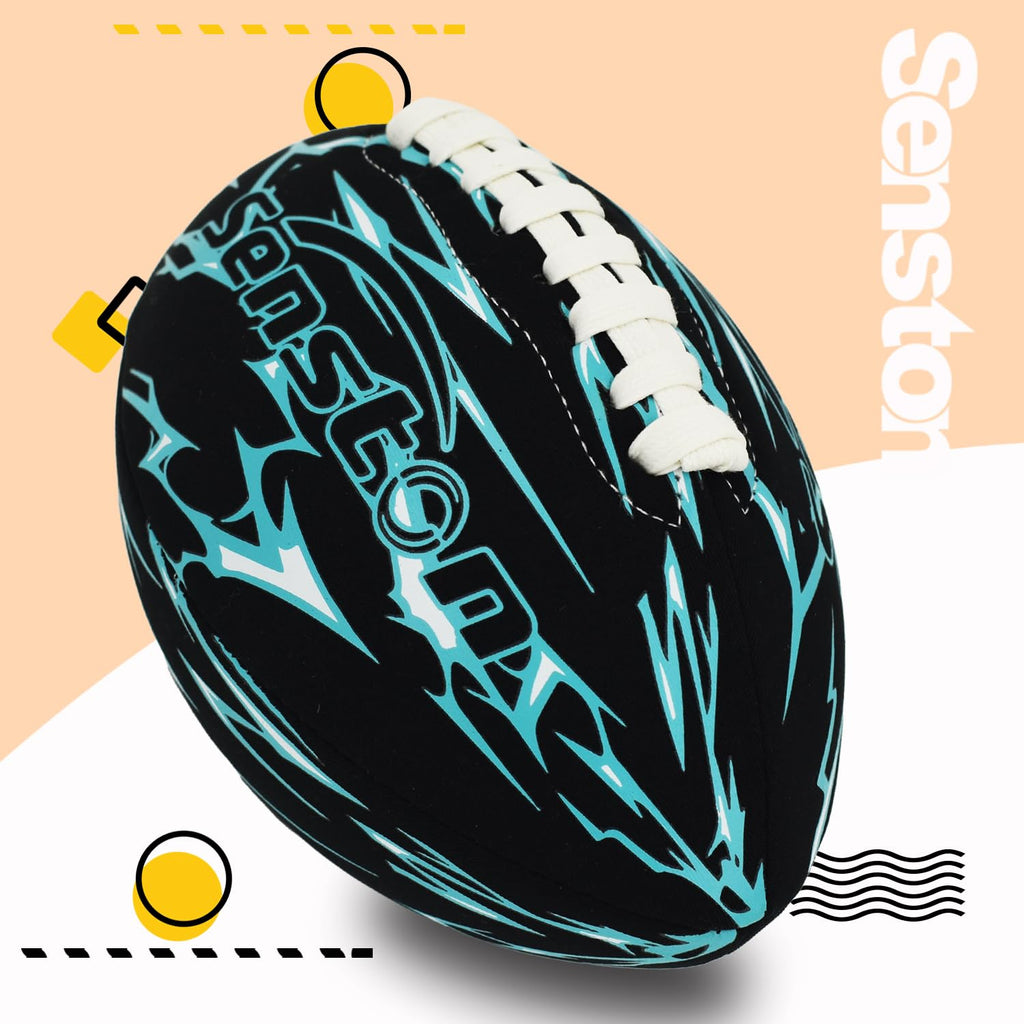 Senston 9.25" Waterproof Neoprene Pool Football – Includes Pump & Needle