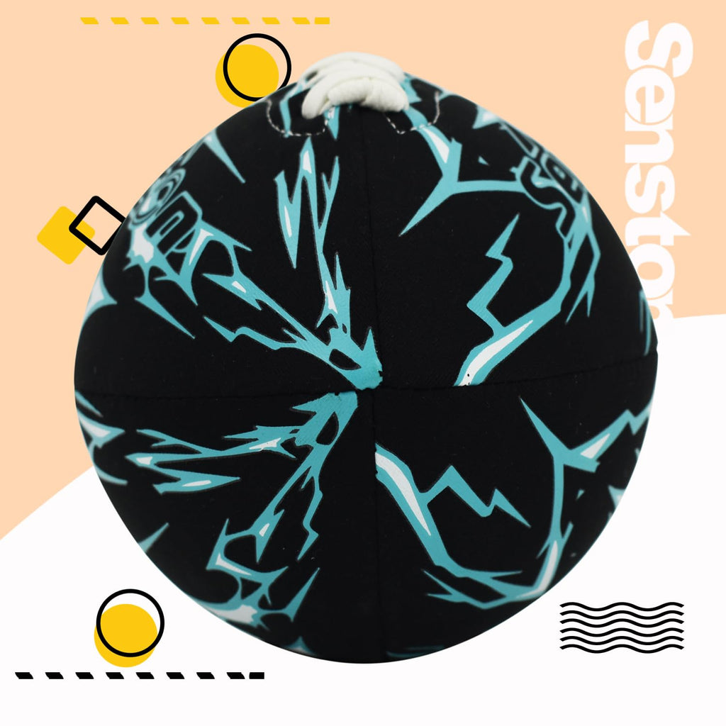 Senston 9.25" Waterproof Neoprene Pool Football – Includes Pump & Needle