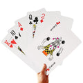 SeptCity Jumbo Playing Cards – 9.5 x 6.7 Inches Giant Deck, 6 Times Larger, Party Fun and Low Vision Friendly