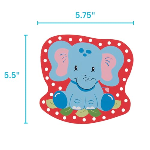 Serabeena Safari Animal Lacing Cards – Screen-Free Toy for Ages 3+