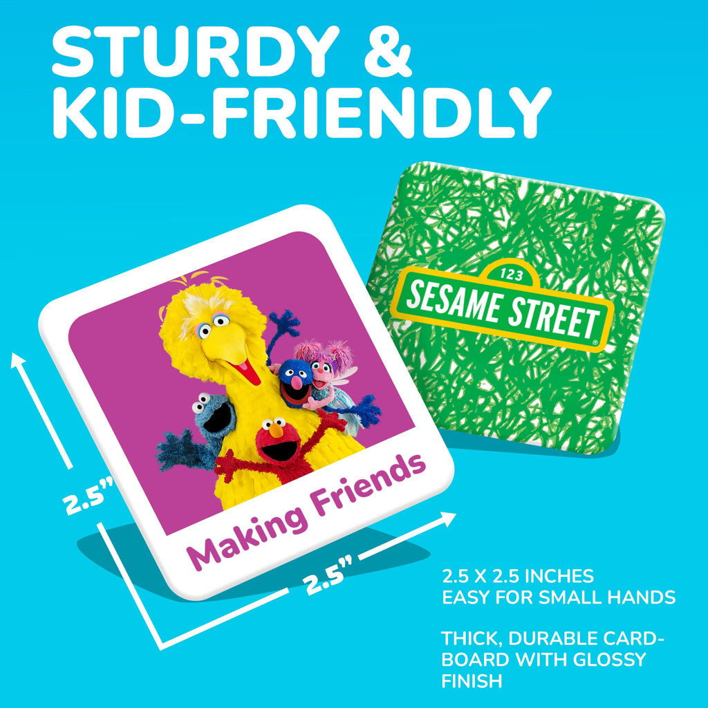 Sesame Street Matching Game by MasterPieces – Fun Memory Card Game for Kids Ages 3+