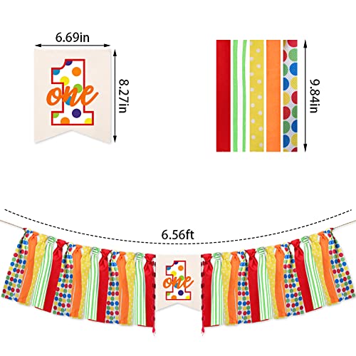 Sesame Street Red Burlap First Birthday High Chair Banner 200cm Long