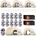 Sfcddtlg 60-Piece Easter Empty Tomb Eggs Set – 15 Interactive Resurrection Eggs with Prayer Cards, Tomb Cards, and Crosses for Church Events & Sunday School