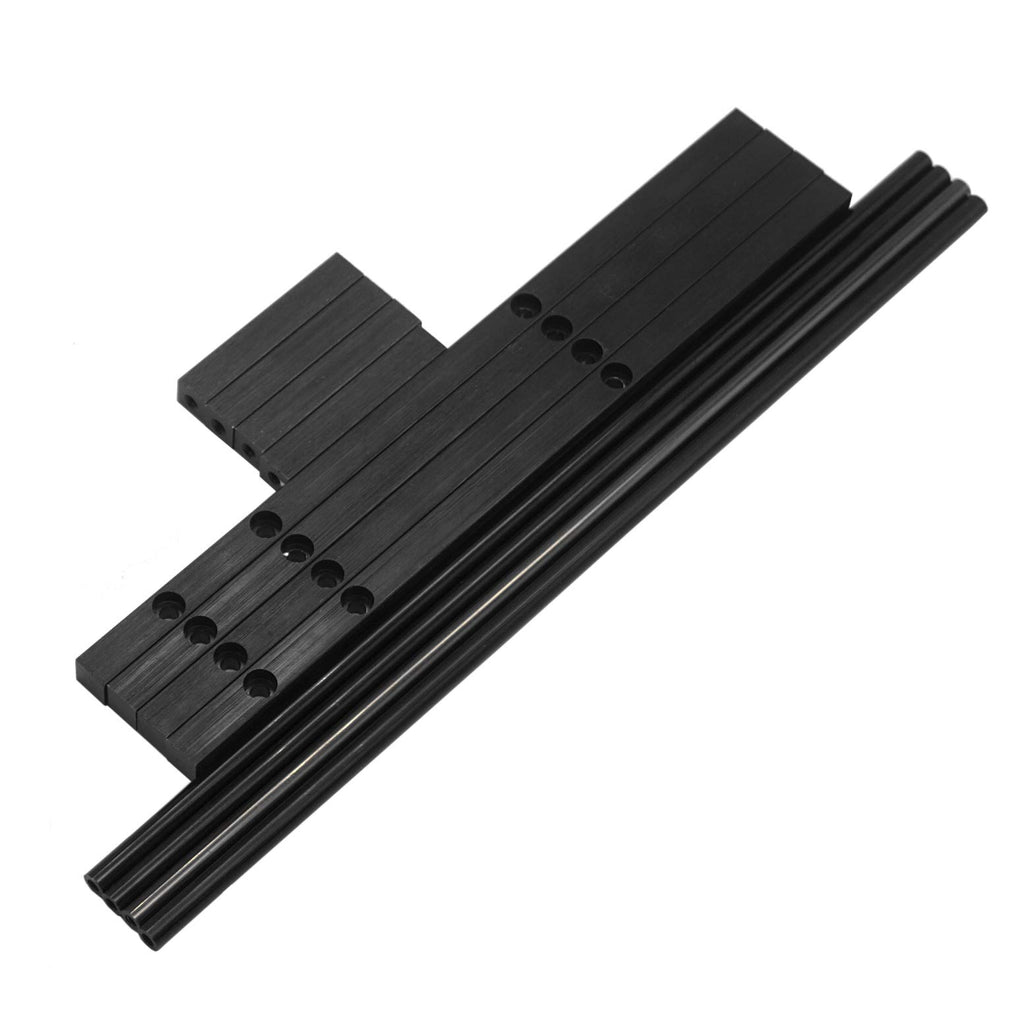 Share Goo Metal Tire Rack for 1/10 RC Crawler - Holds 1.9 or 2.2 Inch Wheels - Black