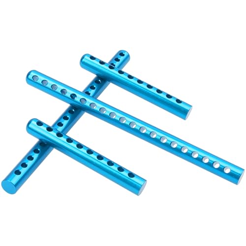 ShareGoo Metal RC Body Post Mounts for Tamiya TT02 TT-02 1/10 – Blue Aluminum Alloy Upgrade