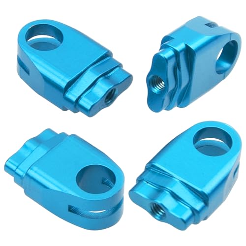 ShareGoo Metal RC Body Post Mounts for Tamiya TT02 TT-02 1/10 – Blue Aluminum Alloy Upgrade
