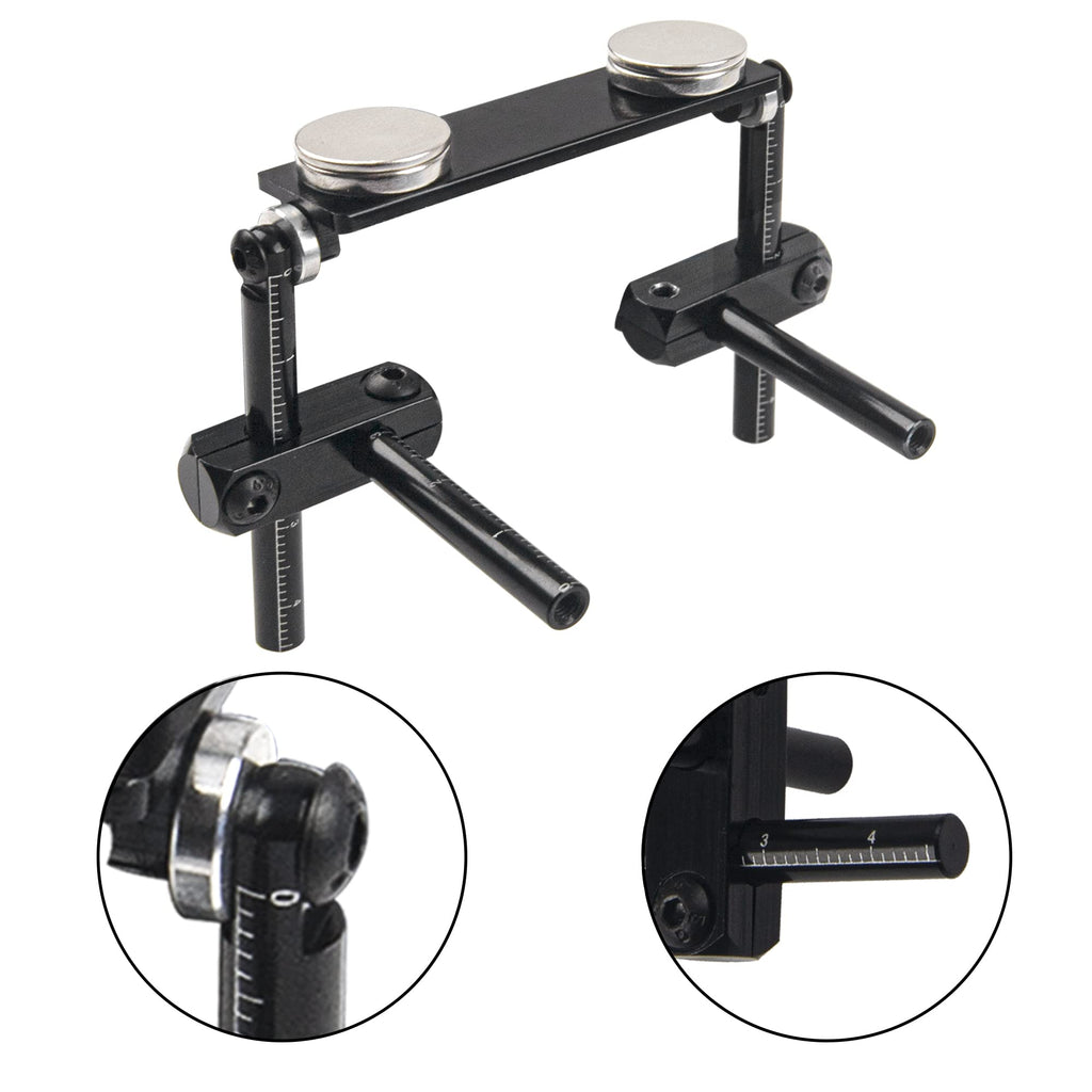 ShareGoo RC Magnetic Body Post Kit – Stealth Invisible Shell Mount for 1/10 Touring & Drift Cars (Black)