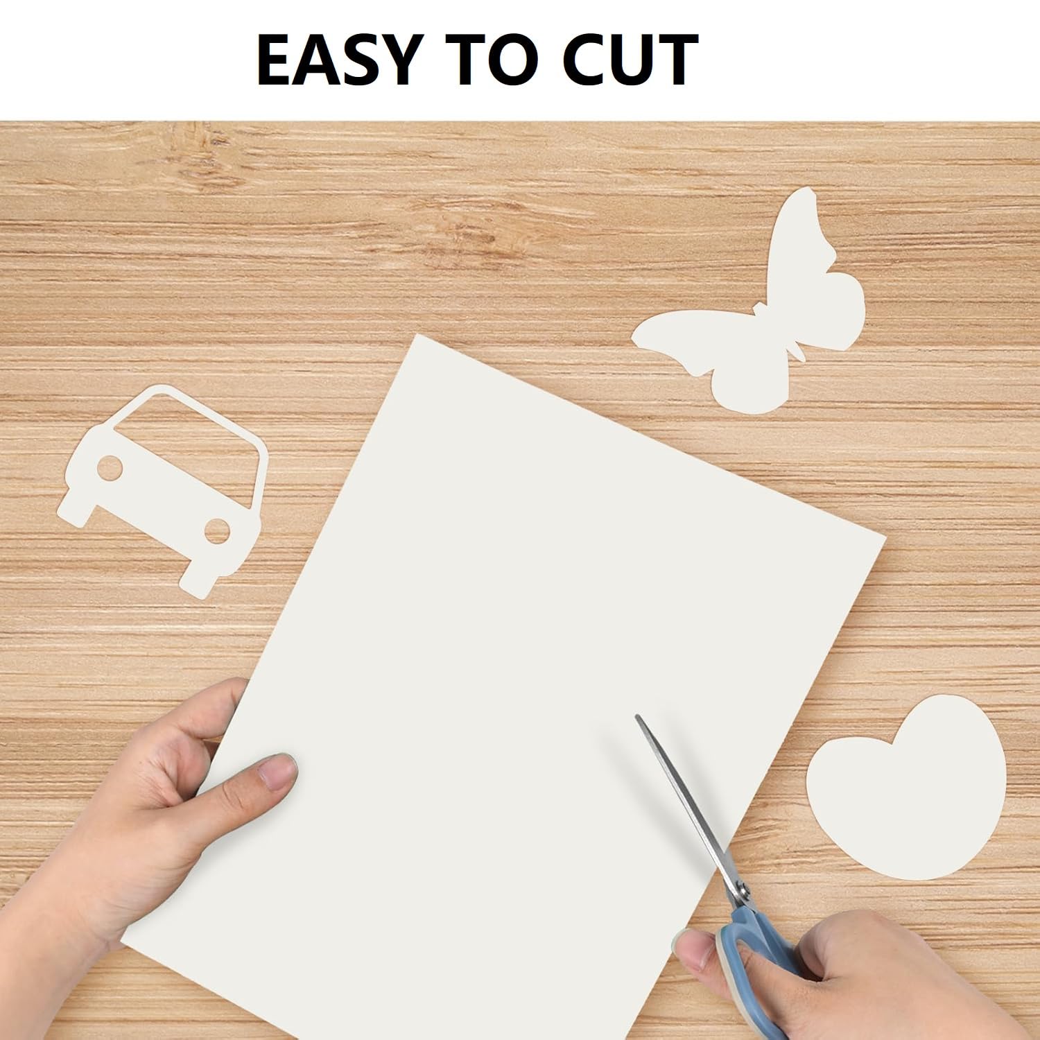 Shinok White Construction Paper 12x17 Inch - 120 Sheets, 55lb Standard Weight for Art and Crafts