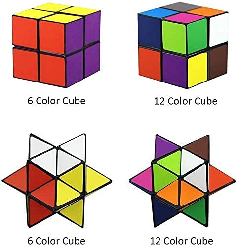SHONCO 2-in-1 Magic Star Cube: Transforming Infinity Cube Fidget Toy for Stress Relief