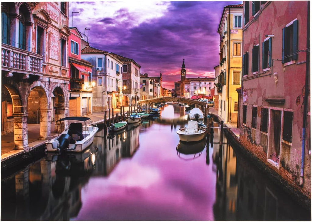 Showpiece Puzzles Italy Collection: 2 x 1000 Piece Jigsaws - Venice & Burano