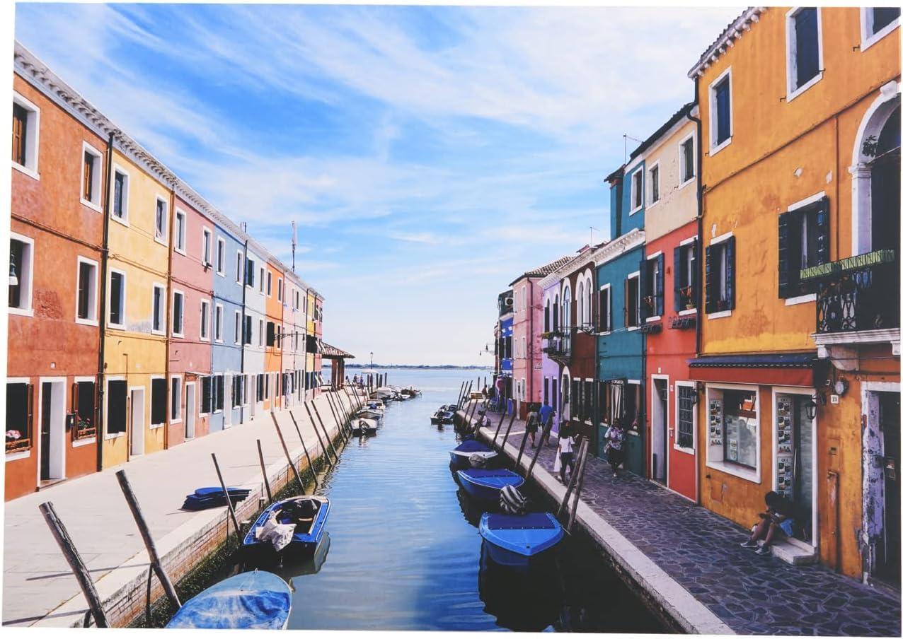 Showpiece Puzzles Italy Collection: 2 x 1000 Piece Jigsaws - Venice & Burano
