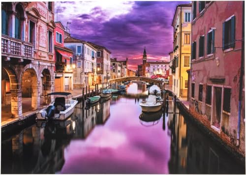 Showpiece Puzzles Italy Collection: 2 x 1000 Piece Jigsaws - Venice & Burano