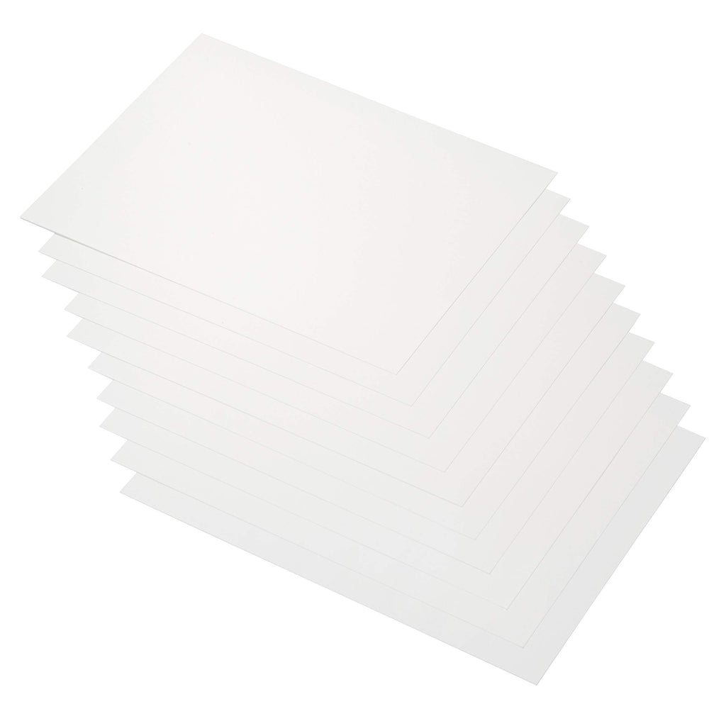 Shrinky Dinks Creative Pack - 10 Frosted White Sheets for DIY Shrink Plastic Crafts