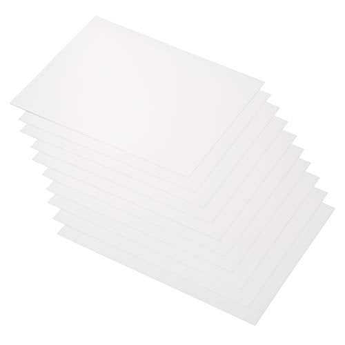 Shrinky Dinks Creative Pack - 10 Frosted White Sheets for DIY Shrink Plastic Crafts
