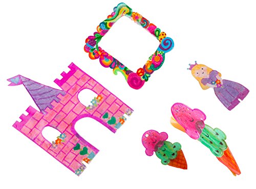 Shrinky Dinks Creative Pack: 10 Frosted Sheets for Custom Shrink Plastic Crafts