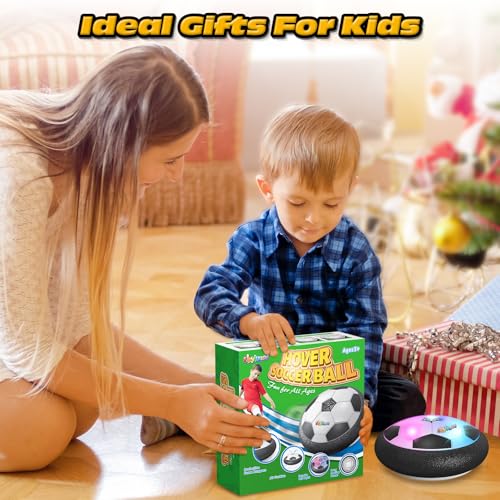 ShyLizard Hover Soccer Ball with LED Lights - Indoor & Outdoor Toy for Kids Ages 3-8