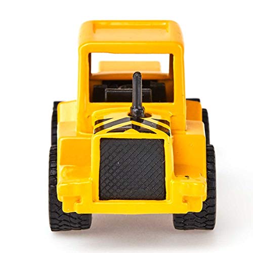 Siku 0802 Front Loader Diecast Model – Movable Loading Arm, Yellow/Black, 7.7 cm