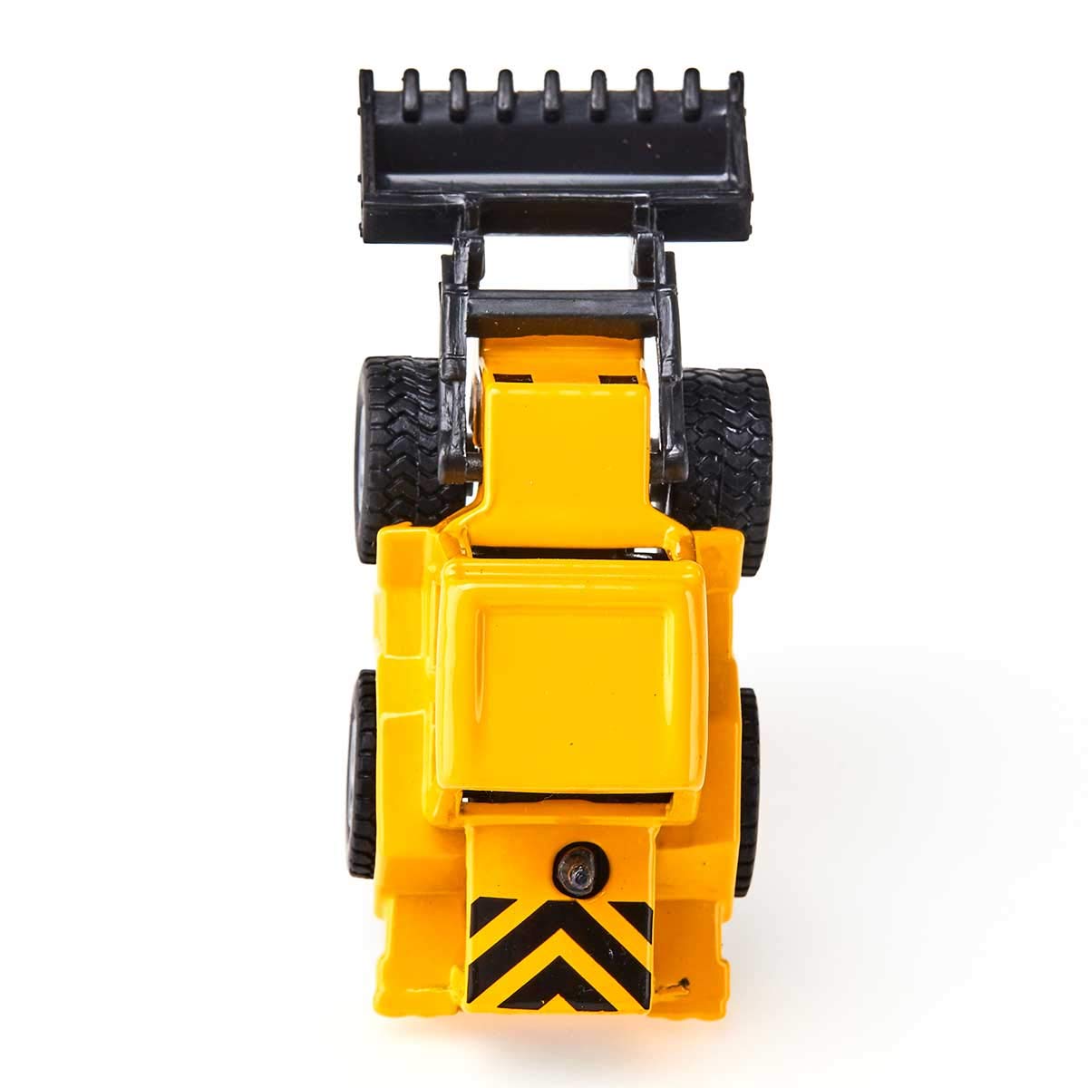 Siku 0802 Front Loader Diecast Model – Movable Loading Arm, Yellow/Black, 7.7 cm