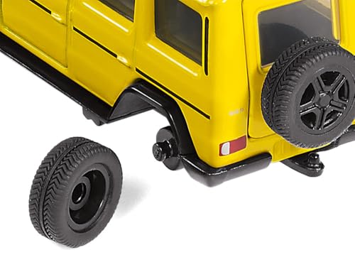 Siku 2350 Mercedes-AMG G65 1:50 Scale Die-Cast Toy Car – Yellow with Changeable Tyres
