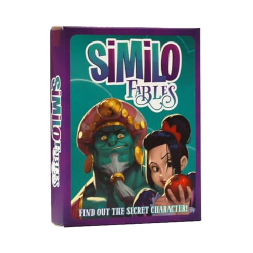 Similo Fables: Cooperative Deduction Card Game for Families – Guess the Secret Fairy Tale Character