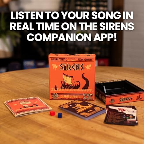 Sirens Greek Mythology Card Drafting Game – Tiny Series, 1-2 Players Ages 12+