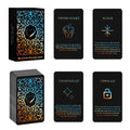 Sishui Mind Info Oracle Cards Deck – 48 Cards for Life & Career Guidance, Beginner-Friendly