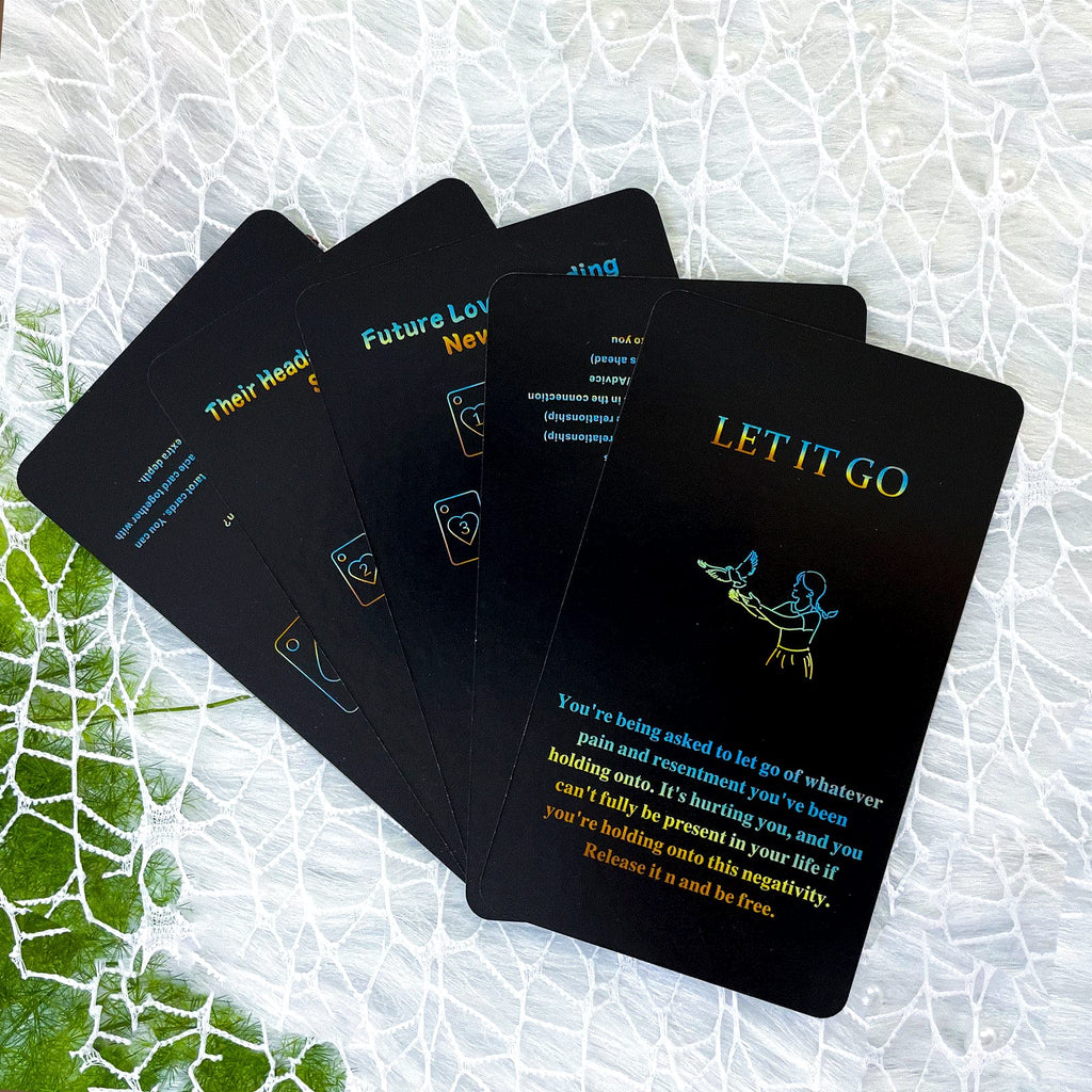 Sishui Mind Info Oracle Cards Deck – 48 Cards for Life & Career Guidance, Beginner-Friendly