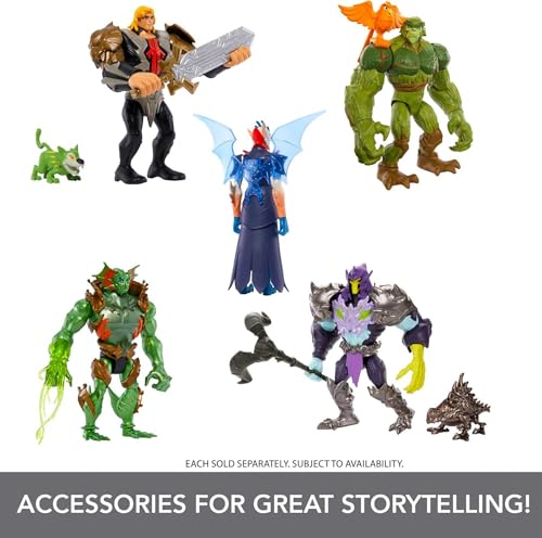 Skeletor Savage Eternia MOTU Action Figure - 5.5 Inch Collectible with Accessories