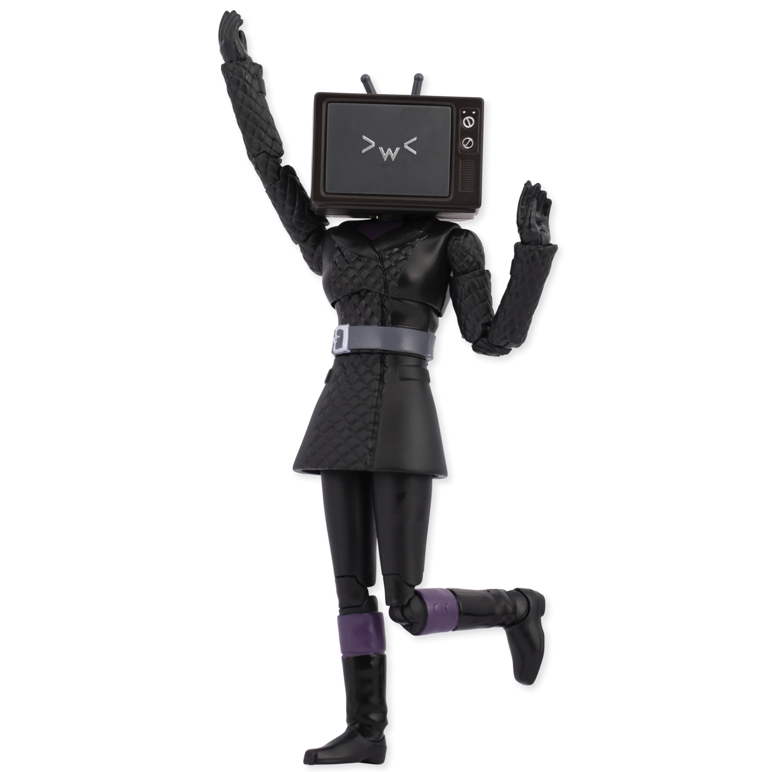 SKIBIDI Toilet Deluxe TV Woman Figure 6 Inch – Official Collectible with 22 Points of Articulation